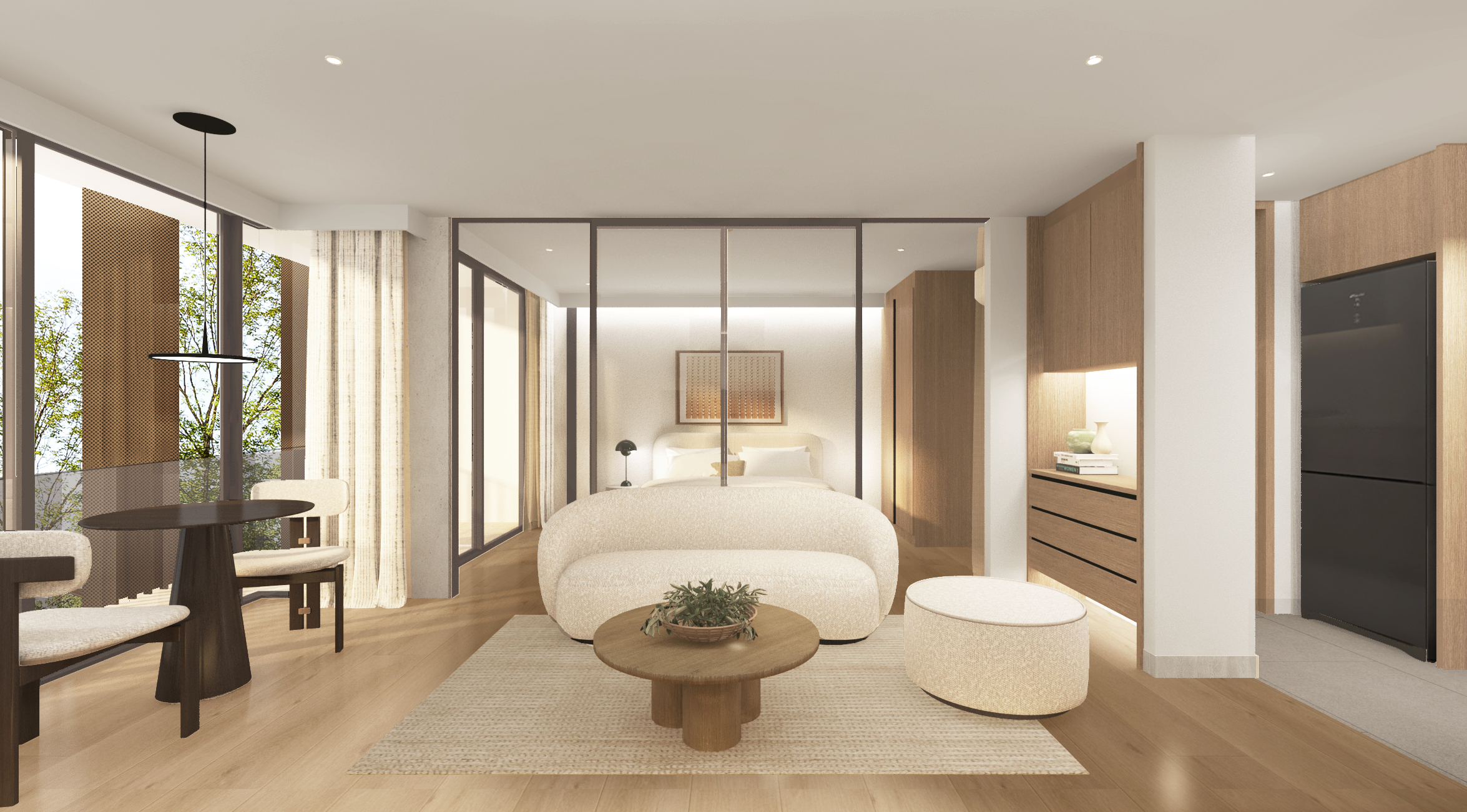 Silhouette By The Zero — 1 Bedroom (37.5–46.9 sqm)