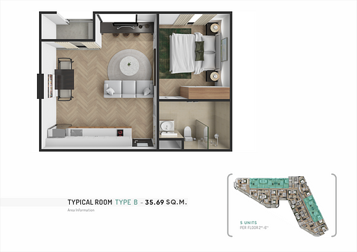 The Zero Bang Tao — 1 Bedroom (35 sqm) - Photo 11