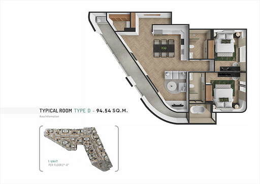 The Zero Bang Tao — 3 Bedroom (95 sqm) - Photo 5