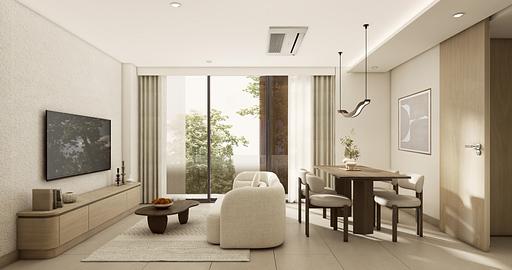 Silhouette By The Zero — 2 Bedrooms (53.9–66.7 sqm) - 照片 1